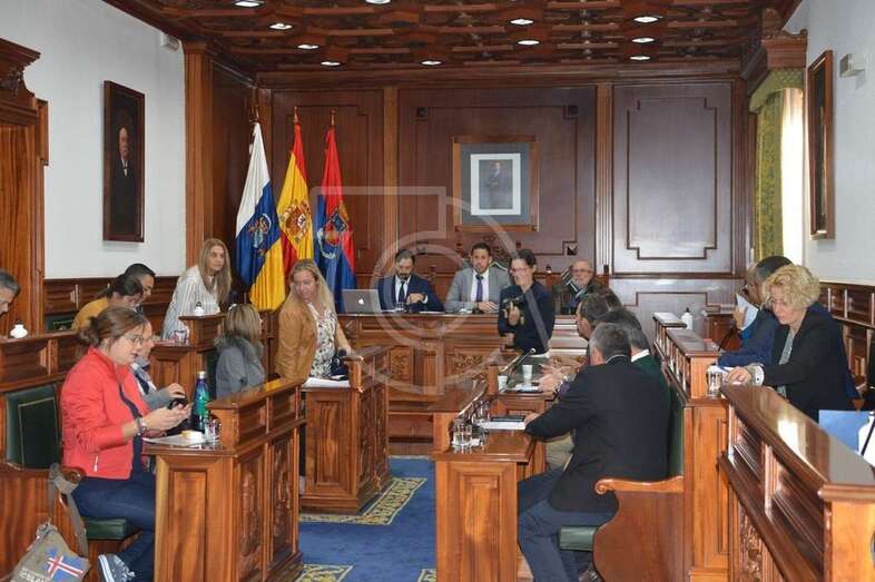 Imagen del Pleno de este jueves (Foto TA)